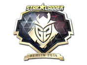 Sticker | G2 Esports (Gold) | Berlin 2019 image