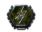 Sticker | Zeus (Foil) | London 2018 image