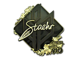 Sticker | Staehr (Gold) | Rio 2022 image