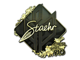Sticker | Staehr (Gold) | Rio 2022 image