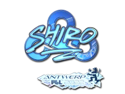 Sticker | sh1ro (Holo) | Antwerp 2022 image