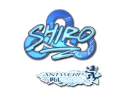 Sticker | sh1ro (Holo) | Antwerp 2022 image