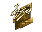 Sticker | LEGIJA (Gold) | Boston 2018 image