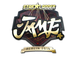 Sticker | Jame (Gold) | Berlin 2019 image