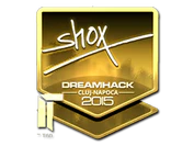 Sticker | shox (Gold) | Cluj-Napoca 2015 image