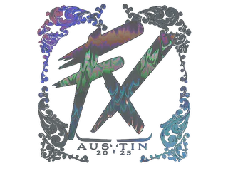 Sticker | Fluxo (Holo) | Austin 2025