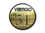 Sticker | Vertigo (Gold) image