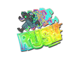 Sticker | Rush 4x20 (Holo) image