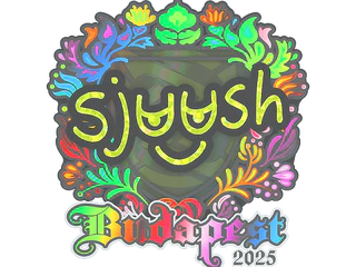 Sticker | sjuush (Holo) | Budapest 2025