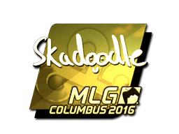Sticker | Skadoodle (Gold) | MLG Columbus 2016 image