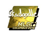 Sticker | Skadoodle (Gold) | MLG Columbus 2016 image
