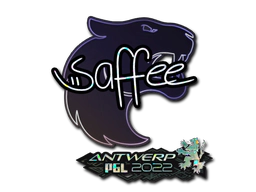 Sticker | saffee (Glitter) | Antwerp 2022 image