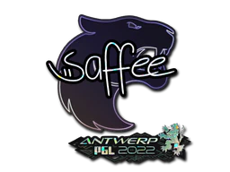 Sticker | saffee (Glitter) | Antwerp 2022 image