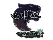 Sticker | saffee (Glitter) | Antwerp 2022 image