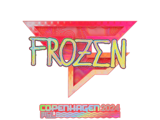 Sticker | frozen (Holo) | Copenhagen 2024