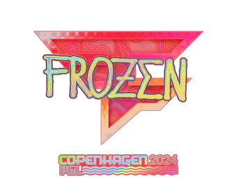 Sticker | frozen (Holo) | Copenhagen 2024 image