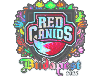Sticker | RED Canids (Holo) | Budapest 2025 image
