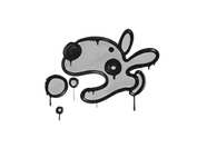 Sealed Graffiti | Popdog (Shark White) image