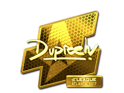 Sticker | dupreeh (Gold) | Atlanta 2017 image