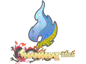 Sticker | Passion UA (Holo) | Shanghai 2024 image