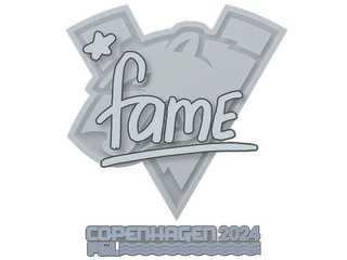 Sticker | fame | Copenhagen 2024