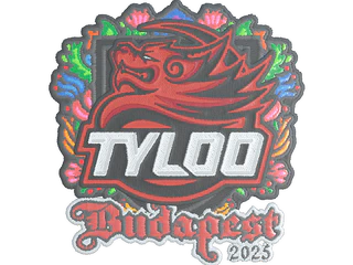Sticker | TYLOO (Embroidered) | Budapest 2025