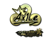 Sticker | Ax1Le (Gold) | Antwerp 2022 image