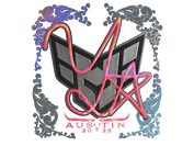 Sticker | yxngstxr (Holo) | Austin 2025 image