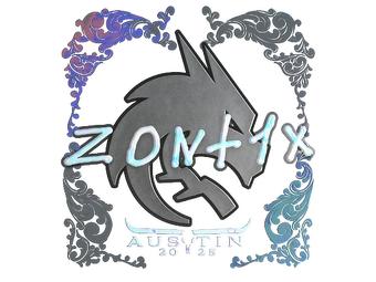 Sticker | zont1x (Holo) | Austin 2025 image