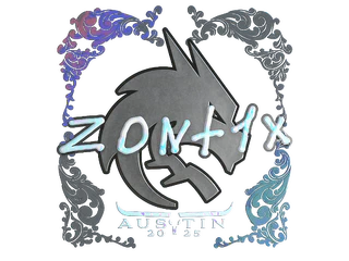 Sticker | zont1x (Holo) | Austin 2025