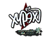 Sticker | Xyp9x (Glitter) | Antwerp 2022 image