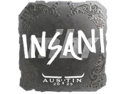 Sticker | insani (Foil) | Austin 2025 image