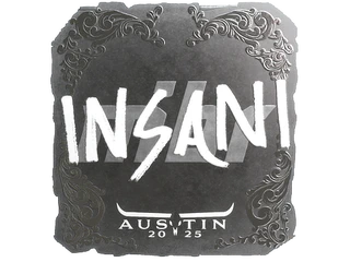 Sticker | insani (Foil) | Austin 2025