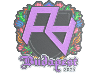 Sticker | Rare Atom (Embroidered) | Budapest 2025