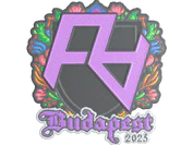 Sticker | Rare Atom (Embroidered) | Budapest 2025 image