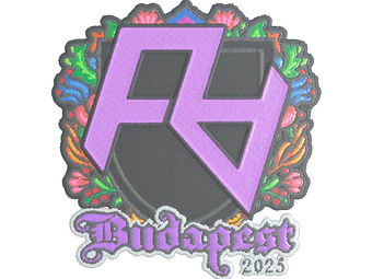 Sticker | Rare Atom (Embroidered) | Budapest 2025 image