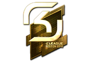 Sticker | SK Gaming (Gold) | Boston 2018 image