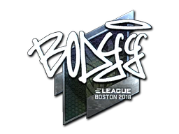 Sticker | bodyy (Foil) | Boston 2018 image