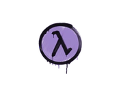 Sealed Graffiti | Lambda (Violent Violet) image