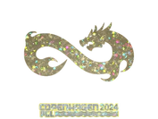 Sticker | Eternal Fire (Glitter) | Copenhagen 2024 image