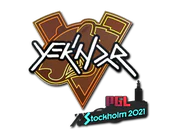 Sticker | YEKINDAR | Stockholm 2021 image