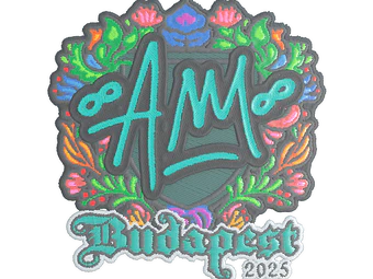 Sticker | AW (Embroidered) | Budapest 2025 image