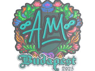 Sticker | AW (Embroidered) | Budapest 2025