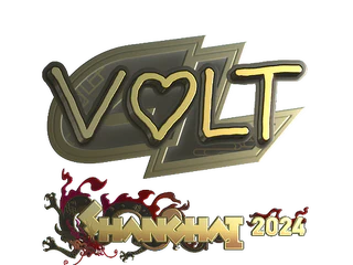 Sticker | volt (Gold) | Shanghai 2024