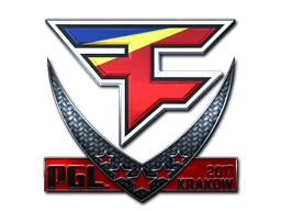 Sticker | FaZe Clan (Foil) | Krakow 2017 image