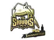 Sticker | Sharks Esports (Gold) | Stockholm 2021 image
