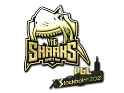 Sticker | Sharks Esports (Gold) | Stockholm 2021 image