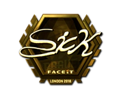 Sticker | SicK (Gold) | London 2018 image