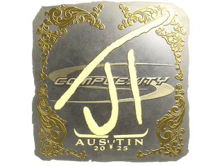 Sticker | JT (Gold) | Austin 2025