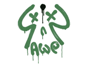 Sealed Graffiti | Recoil AWP (Jungle Green) image